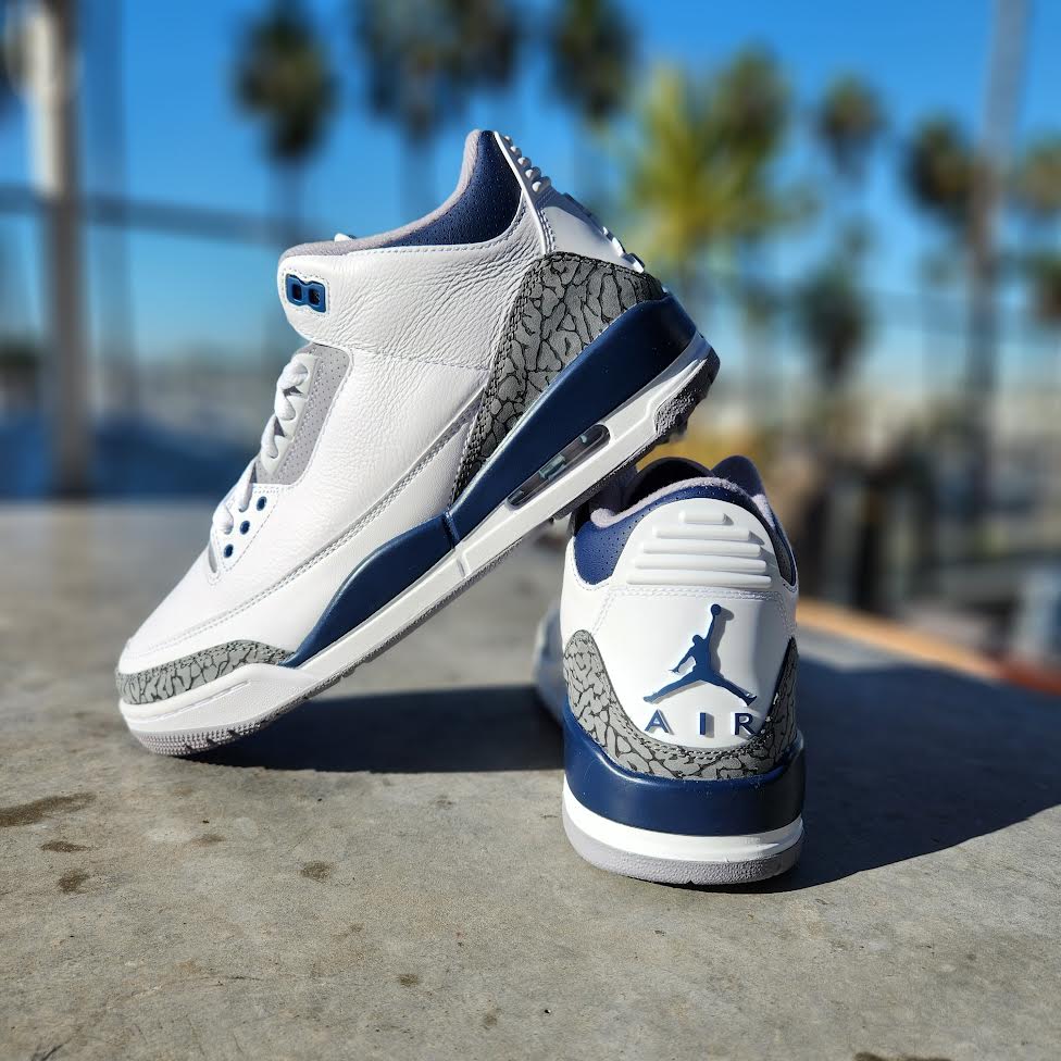 Air Jordan 3 Retro GS 'MIDNIGHT NAVY' – PRIVATE SNEAKERS
