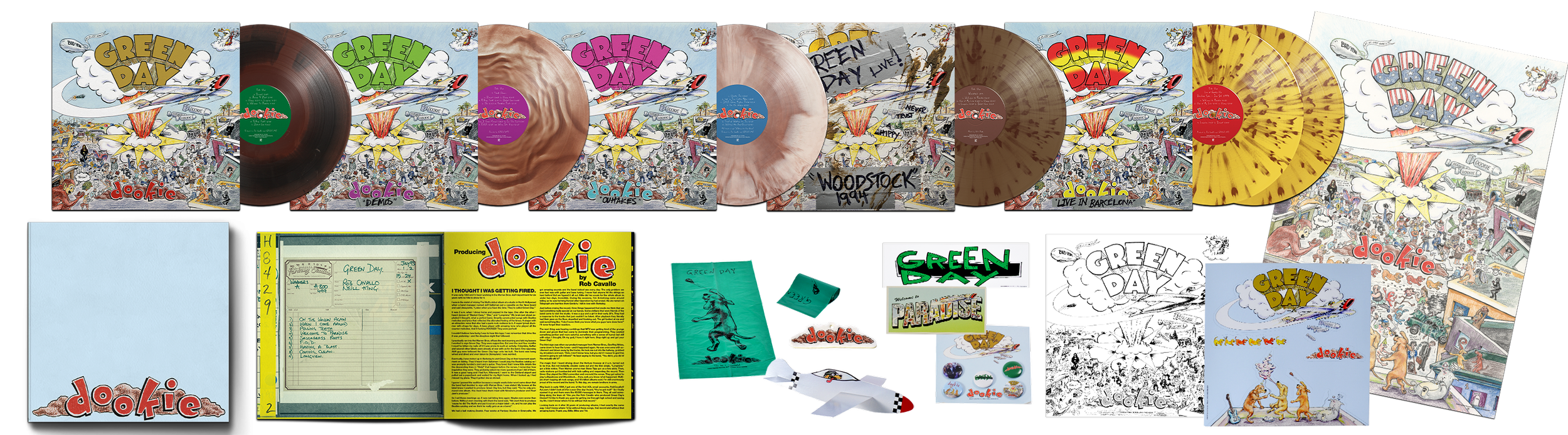 Green Day、メロディックパンクの歴史的名作『Dookie』の30周年記念