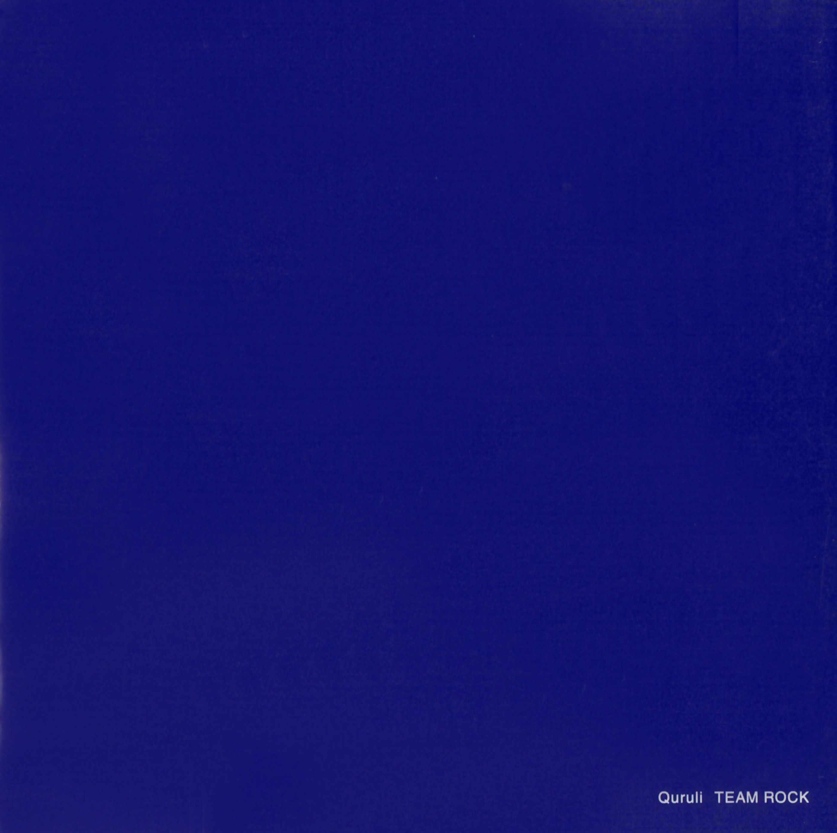 TEAM ROCK（3rd アルバム） : QURULI ARCHIVE 1996 – 2016
