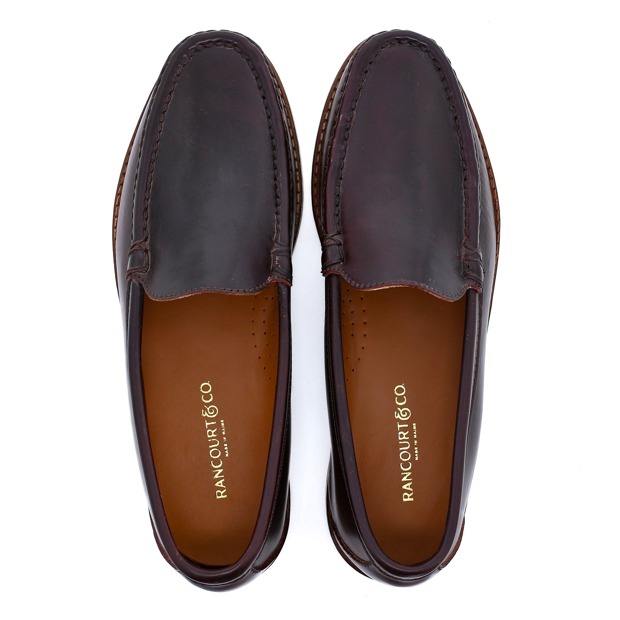 Blue Isle Venetian - Color 8 Shell Cordovan | Rancourt & Co