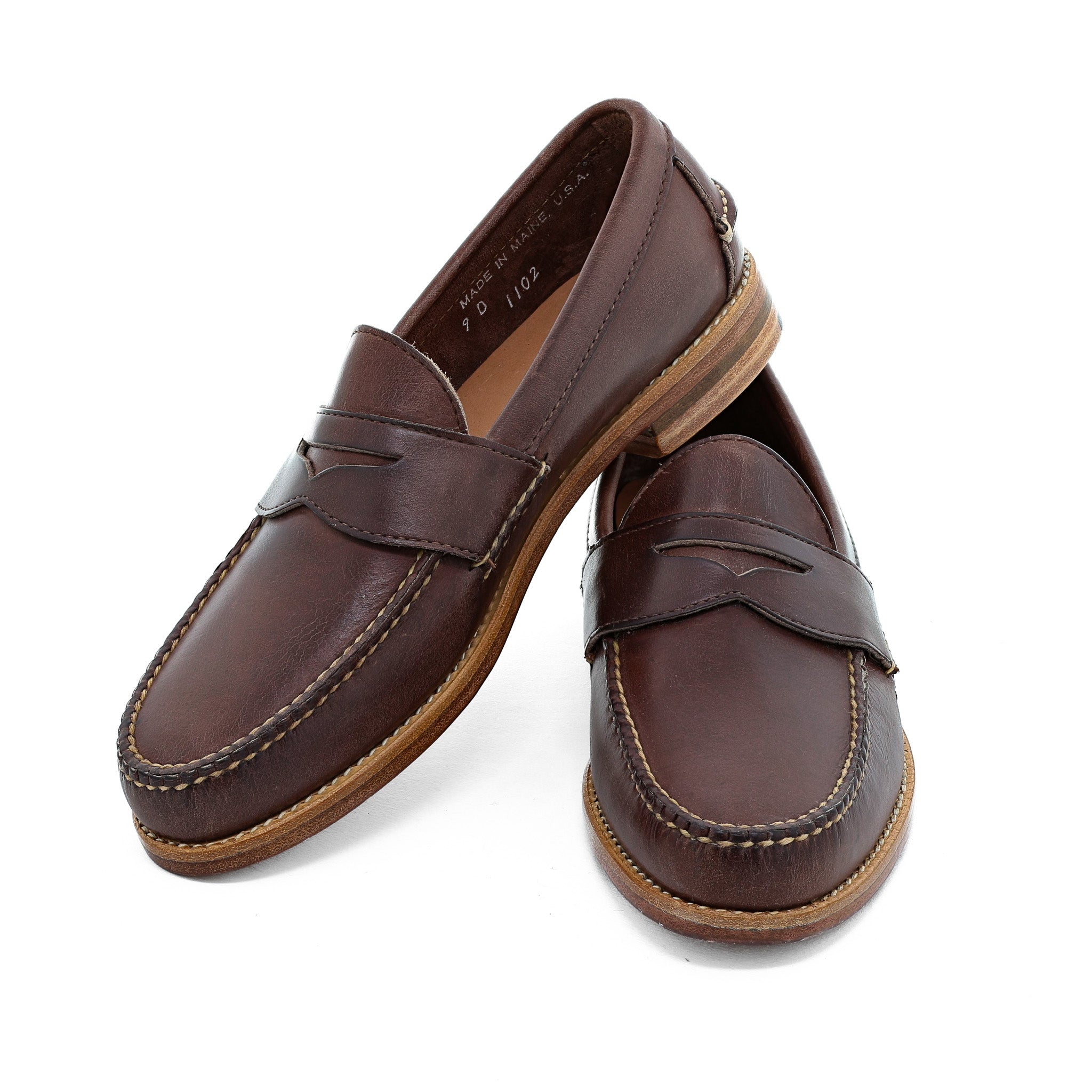 Pinch Penny Loafer - Dark Brown | Rancourt & Co. | Men's Boots and