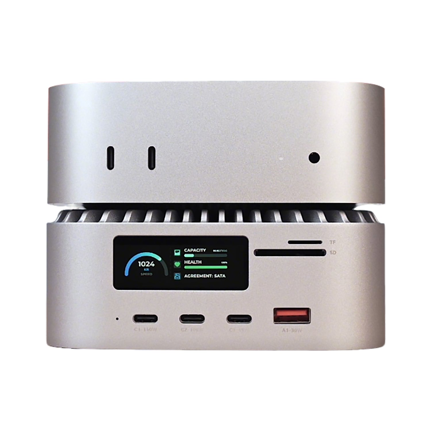 RayCue ALL-in-One Charger Dock For Mac Mini M4