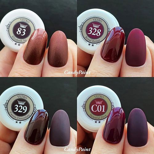 rednails web channel / ♪VL329 カシス・チョコラータ 4ml【Lady