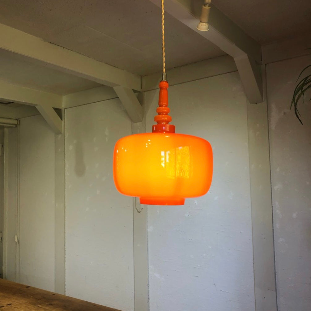 ヤマギワ / YAMAGIWA ガラス製ペンダントライト 60's ヴィンテージ