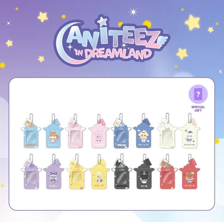 ATEEZ [Aniteez in Dreamland] - OFFICIAL MD PVC Photocard Holder