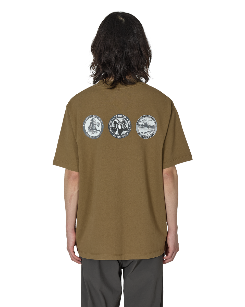 Division T Shirt Brown Olive – ROA