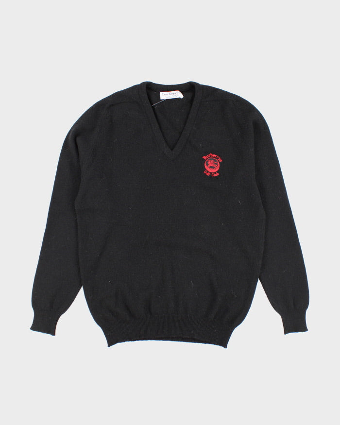 Vintage 90's Lambswool Burberry Golf Club Knitted Jumper - L – Rokit