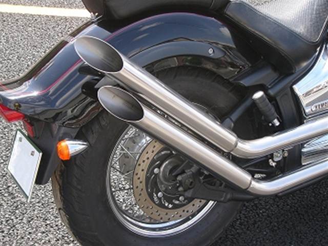 ドラッグスター1100 マフラー