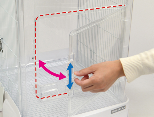 イージーホーム クリアーモモンガ40 WH ｜ 株式会社三晃商会