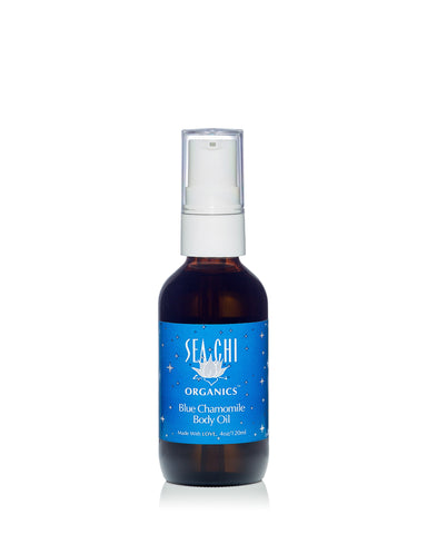 Moroccan Blue Chamomile Body Oil | Sea Chi