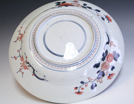 古美術青華堂｜H681 古伊万里・色絵金彩・元禄美人文皿（江戸時代）