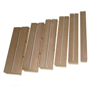 昆虫採集、用品、用具｜展翅板 上製 36×10cm 2号