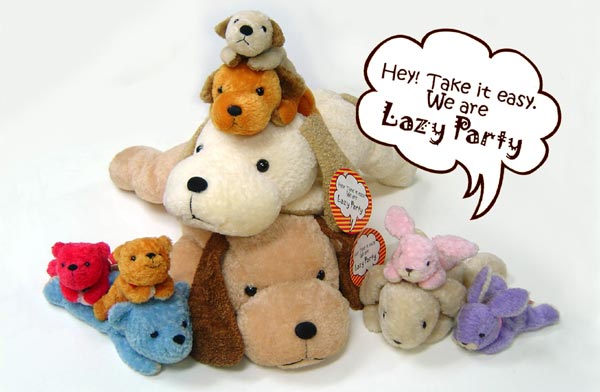 商品紹介 イヌ NEWレイジーパーティドック レイジーパーティ座り