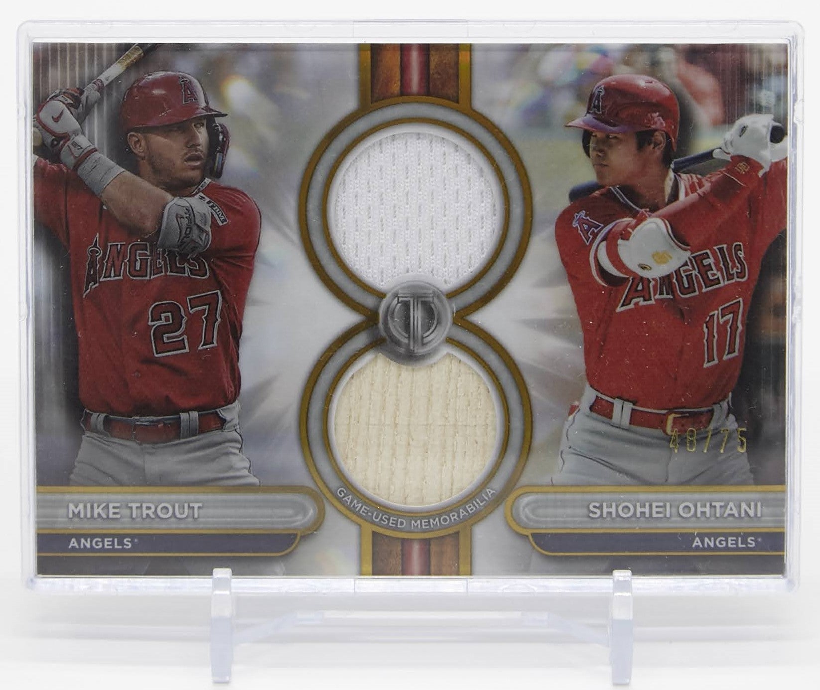 大谷翔平】希少「No.1」/75枚 限定カード（マグホ付き） Topps 大谷