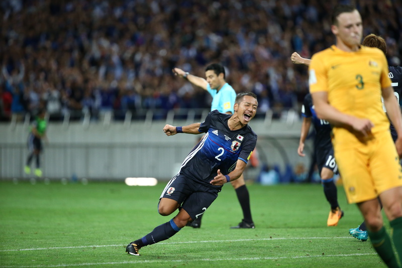 日本代表】衝撃弾の井手口陽介。代表初得点に「気持ちがゴールに