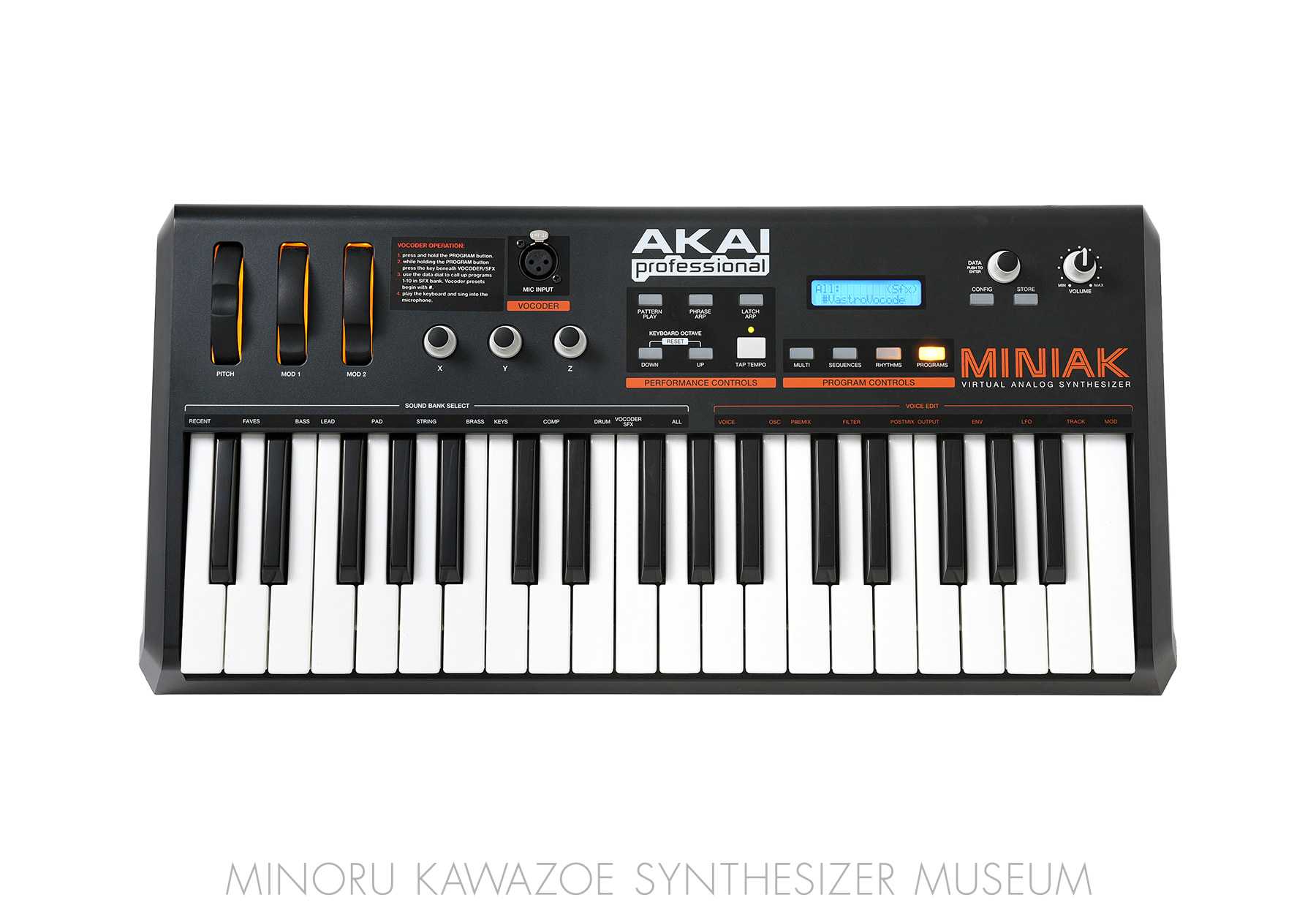 Minoru Kawazoe Synthesizer Museum - List