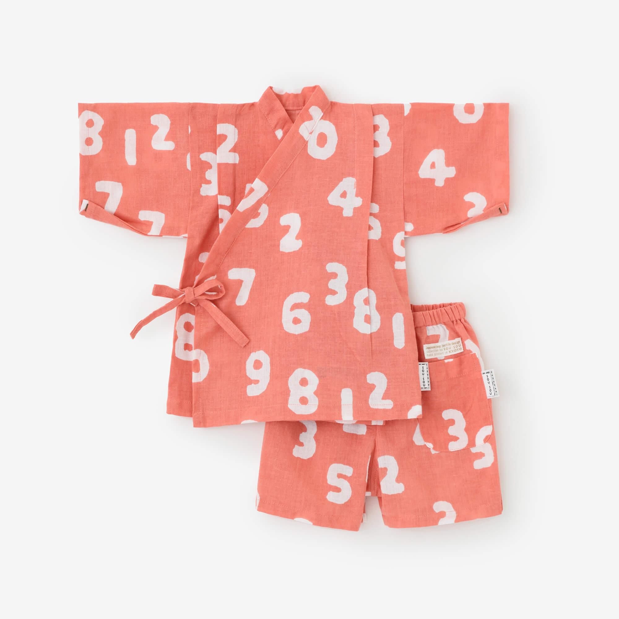 ○いせもめん こどもじんべい／そすうこん ときいろ