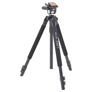 フリーターン雲台装備の小型プロ仕様三脚と、2ウェイ雲台を装備した