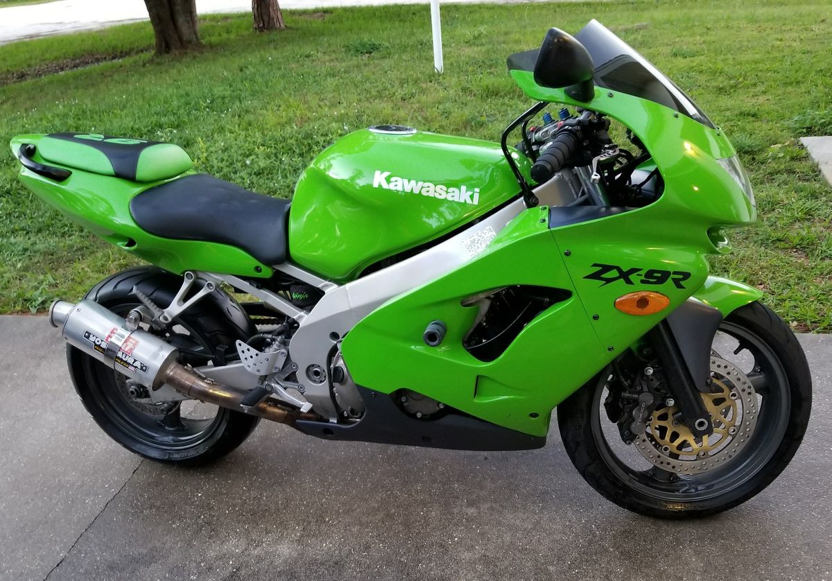 Kawasaki Ninja ZX9R ZX-9R 1998-2003 Stainless Fairing & Screen