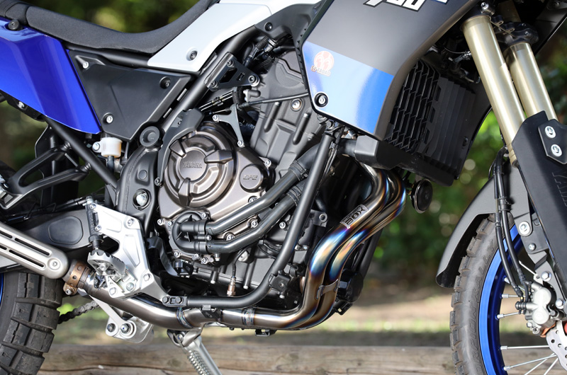 2021 TENERE700 (2BL-DM09J) POWERBOX パイプ チタンブルー ※ 在庫完売