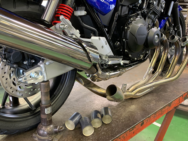 18～CB400SB/SF PURESPORT TwoTail TitanBlue｜(2BL-NC42) ※ただ今製作