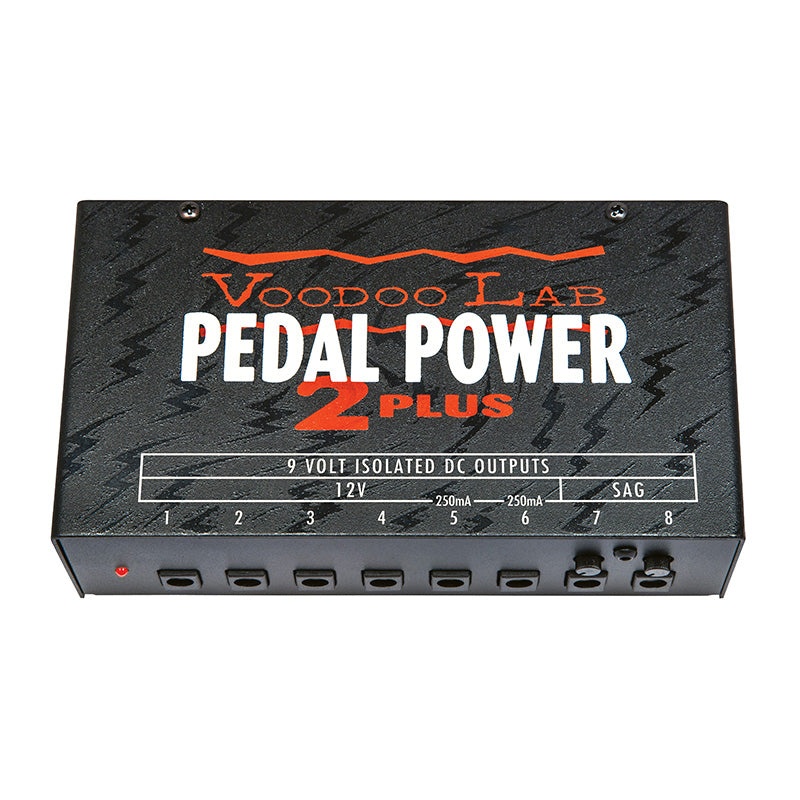Voodoo Lab Pedal Power 2 Plus - Isolated Power Supply – Strait Music