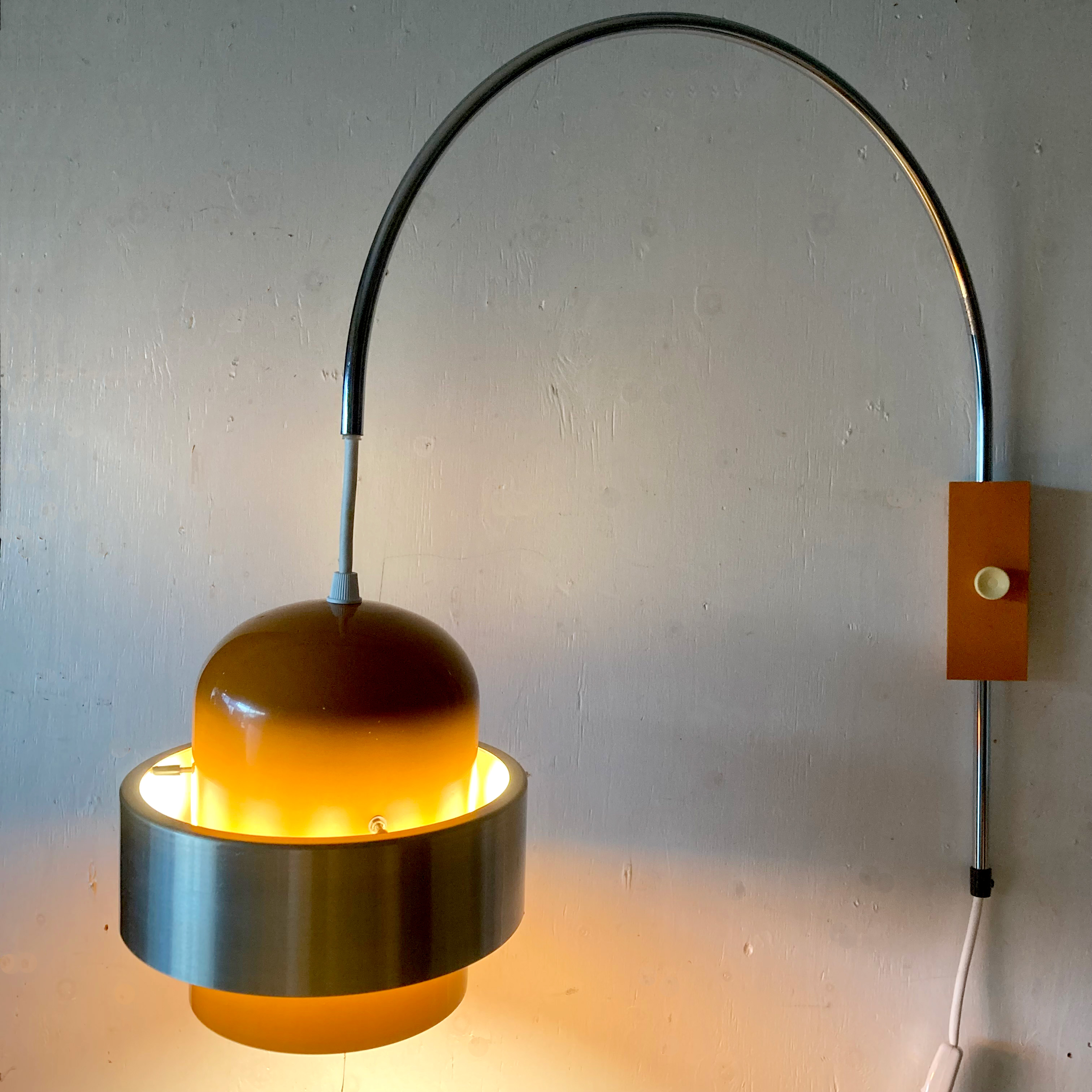 オランダ ヴィンテージ gepo スペースエイジ ウォールランプ ミッド