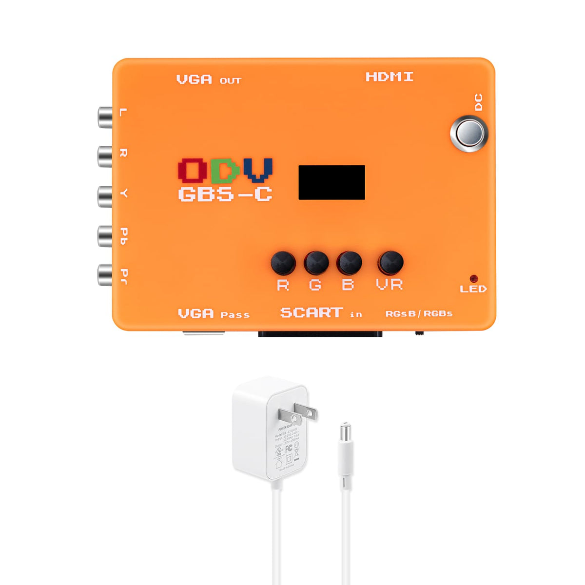 Mcbazel ODV-GBS-C Component/VGA/Scart to VGA/HDMI Scan Converter