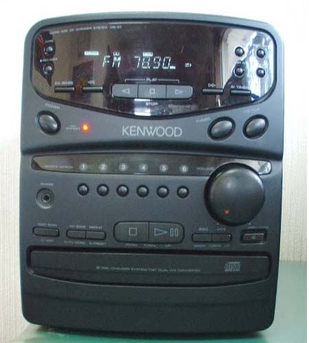 KENWOOD 6連装CDチェンジャー付きマイクロコンポ MS-D7の修理