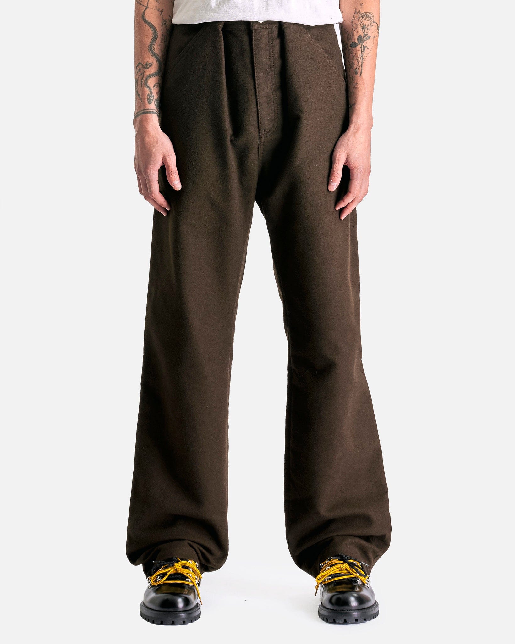 Kean Trouser in Brown – SVRN