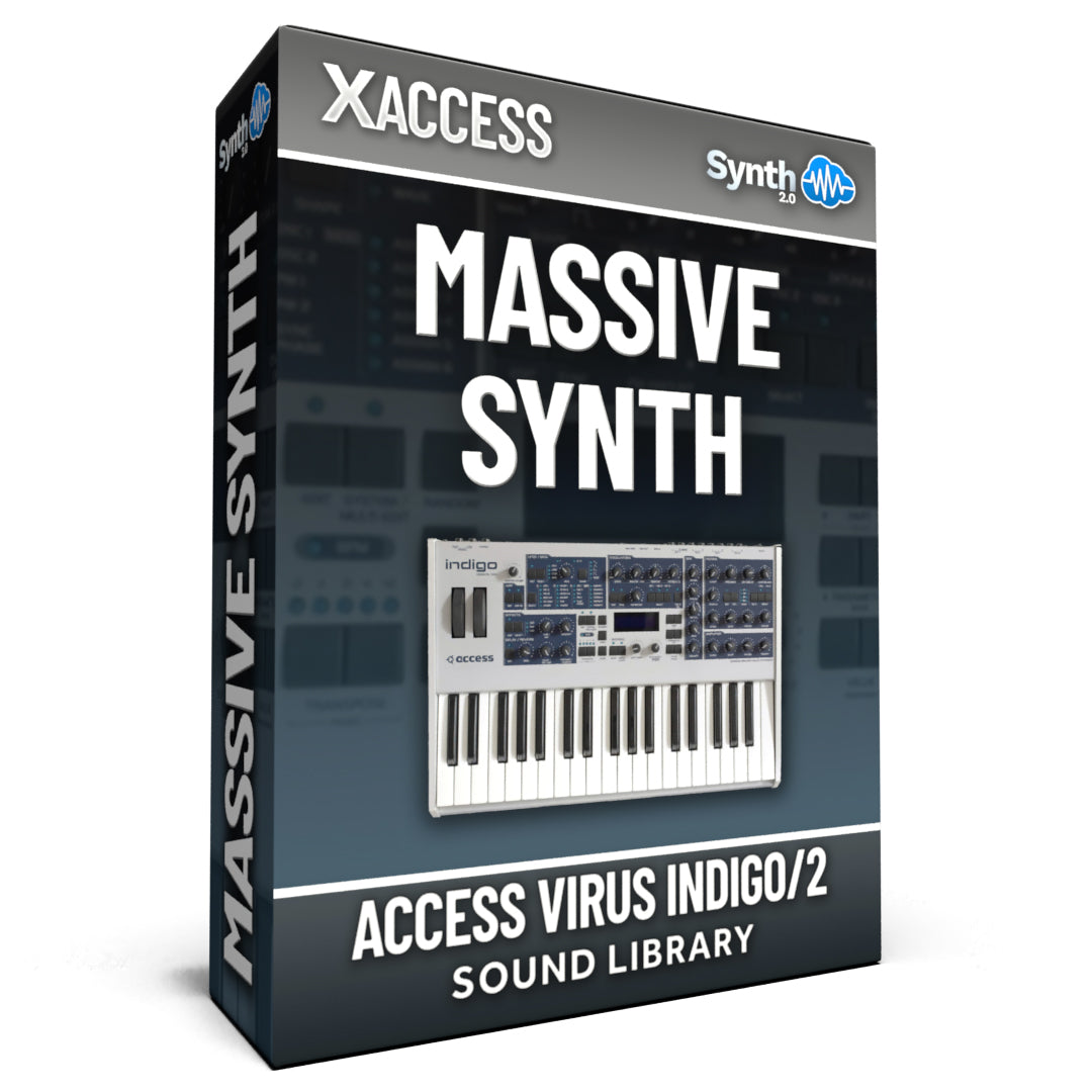 Massive Synth Sound Bank Access Virus Indigo 2 78 presets – Synthcloud