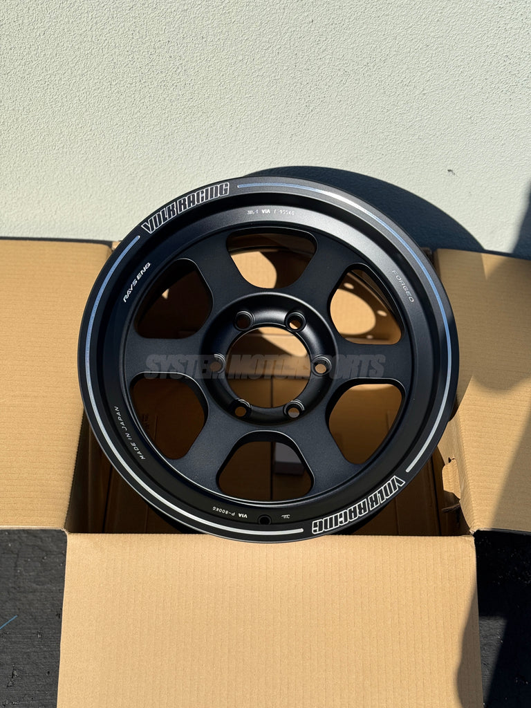 Volk Racing TE37XT - 17x8 / +20 / 6x139.7 - Blast Black *Set of 4