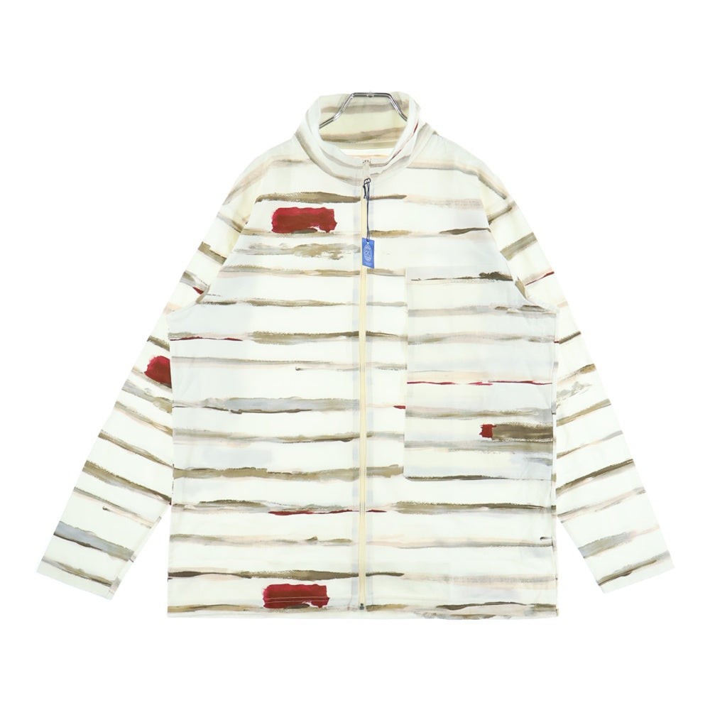 Porter Classic(ポータークラシック) ARTIST BORDER ZIPUP TURTLENECK