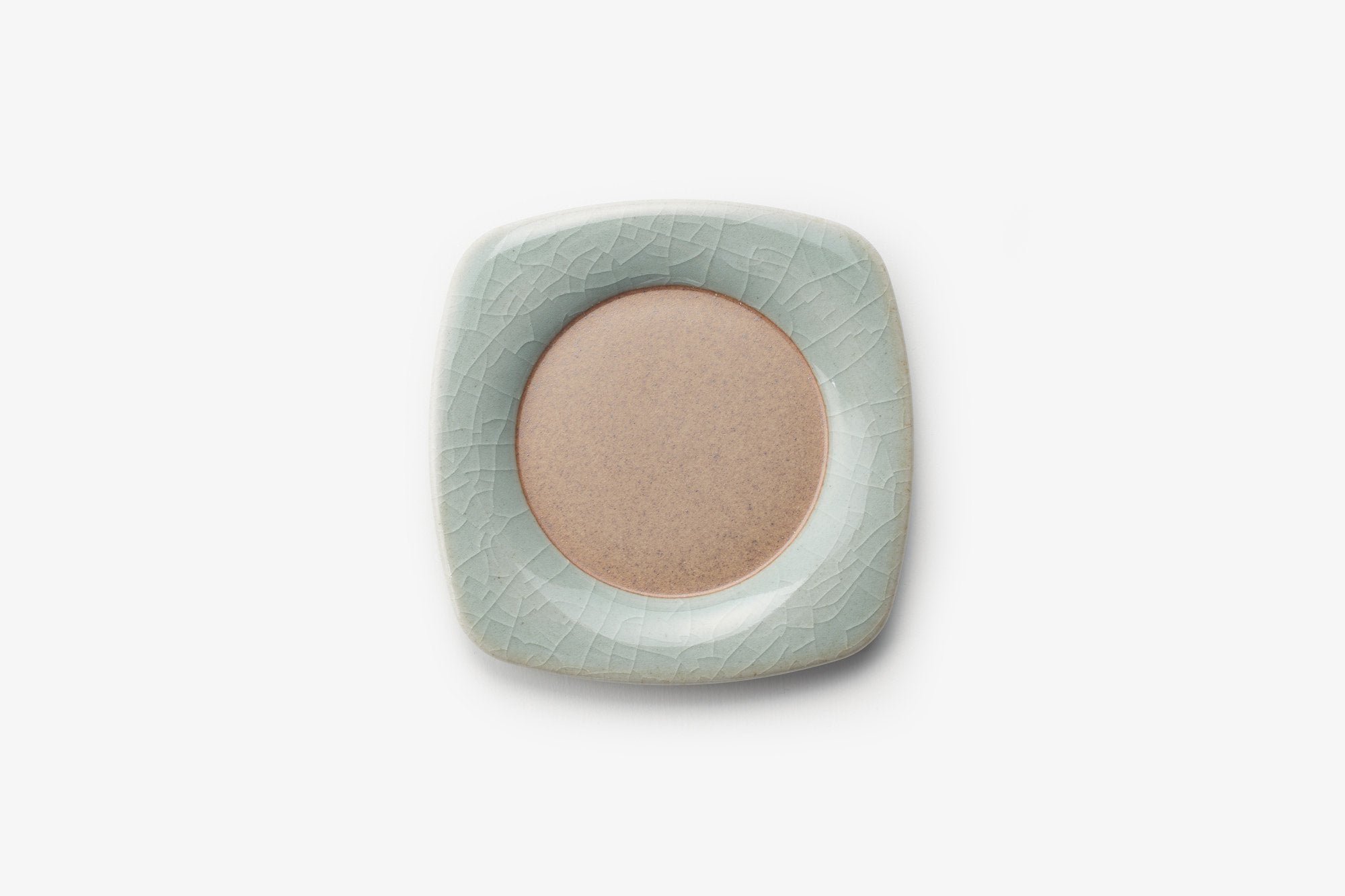 乙なもの】鍋島青瓷 貫入茶托｜鍋島虎仙窯