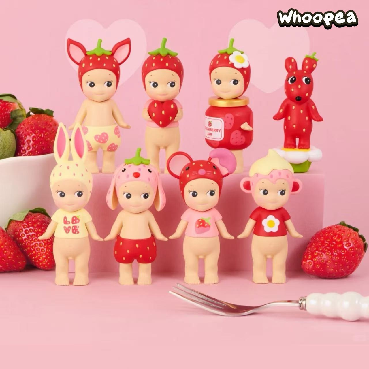 Sonny Angel Mini Figure Strawberry Love Series Blind Box – WHOOPEA
