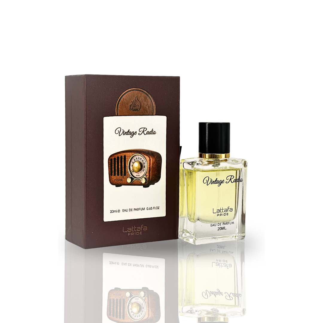 Vintage Radio EDP 20Ml (0.6oZ) By Lattafa Pride – Intense Oud