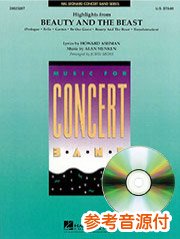 参考音源CD付] 「美女と野獣」より ハイライト／Highlights from