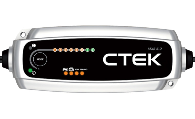 CTEK Battery Charger - MXS 5.0 4.3 Amp 12 Volt – World-Motorsports