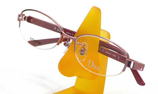 クリスチャン ディオール【Dior】度付きレンズ付きメガネセット送料