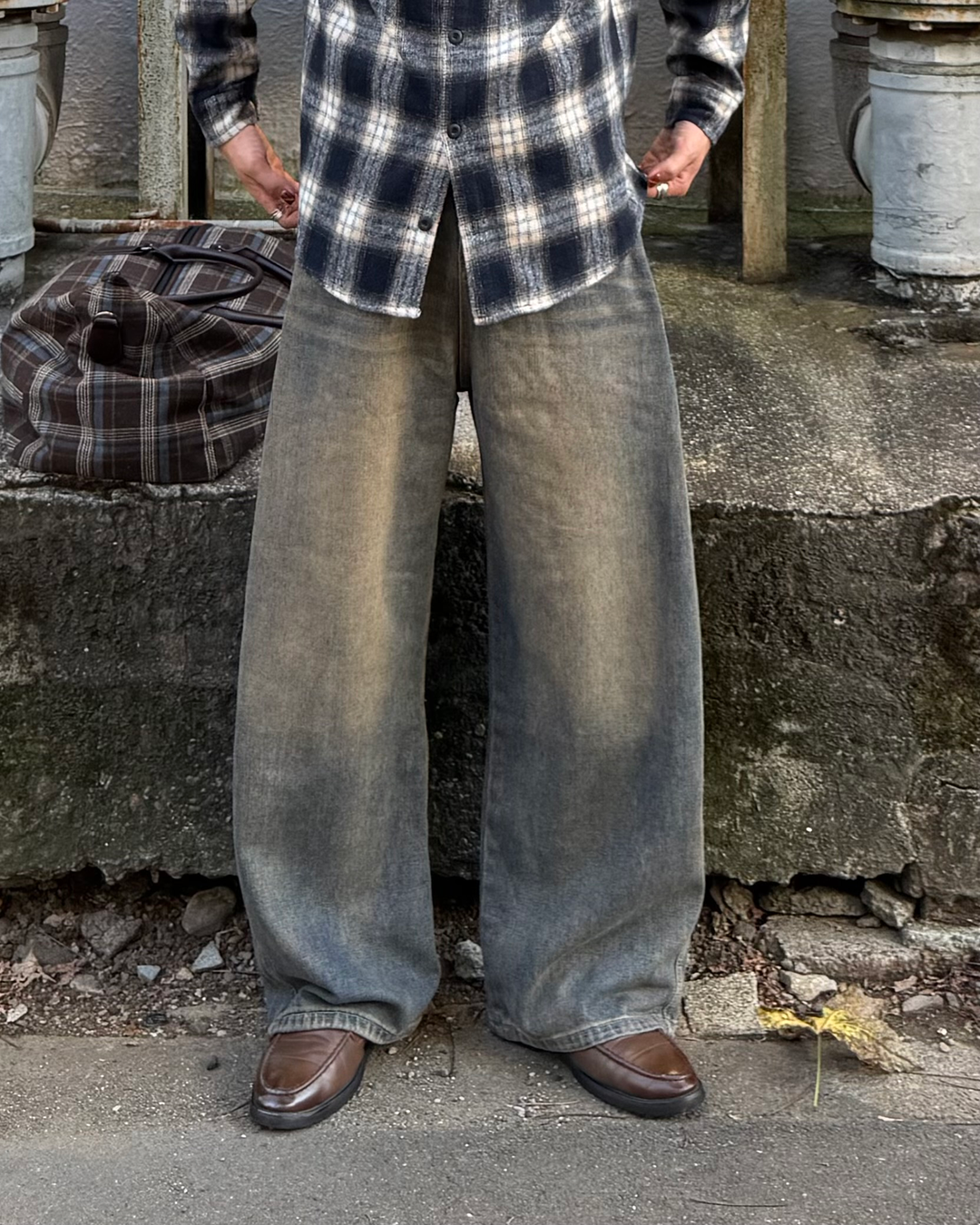 即納】ヴィンテージライクウォッシュカーブデニム TO1544 – YOLO（ヨロ