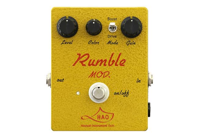 HAO Rumble O.D.S. 弾いてみた | Guitarist 今堀良昭・blog