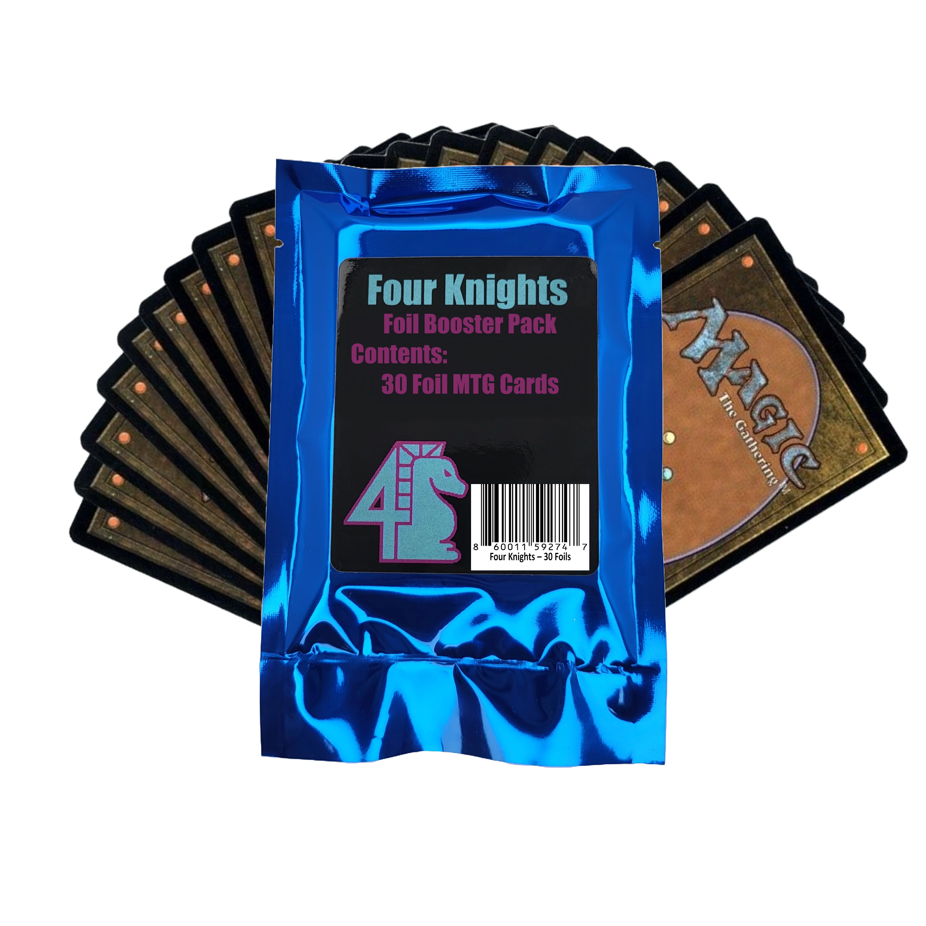 Magic The Gathering Foil Booster Pack - Four Knights