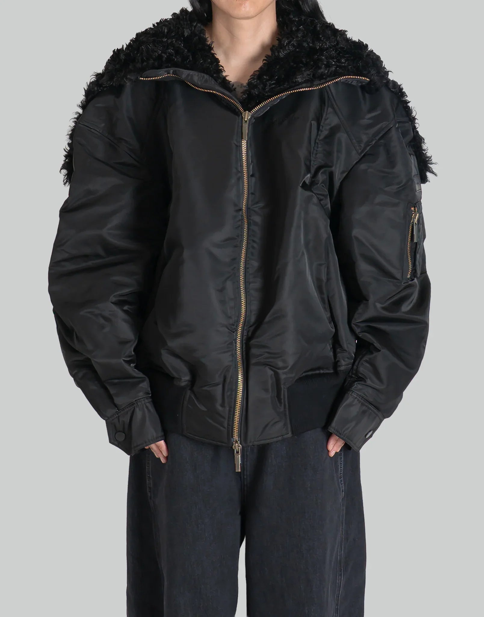 FENG CHEN WANG Nylon Oversized Padded Jacket – 082plus