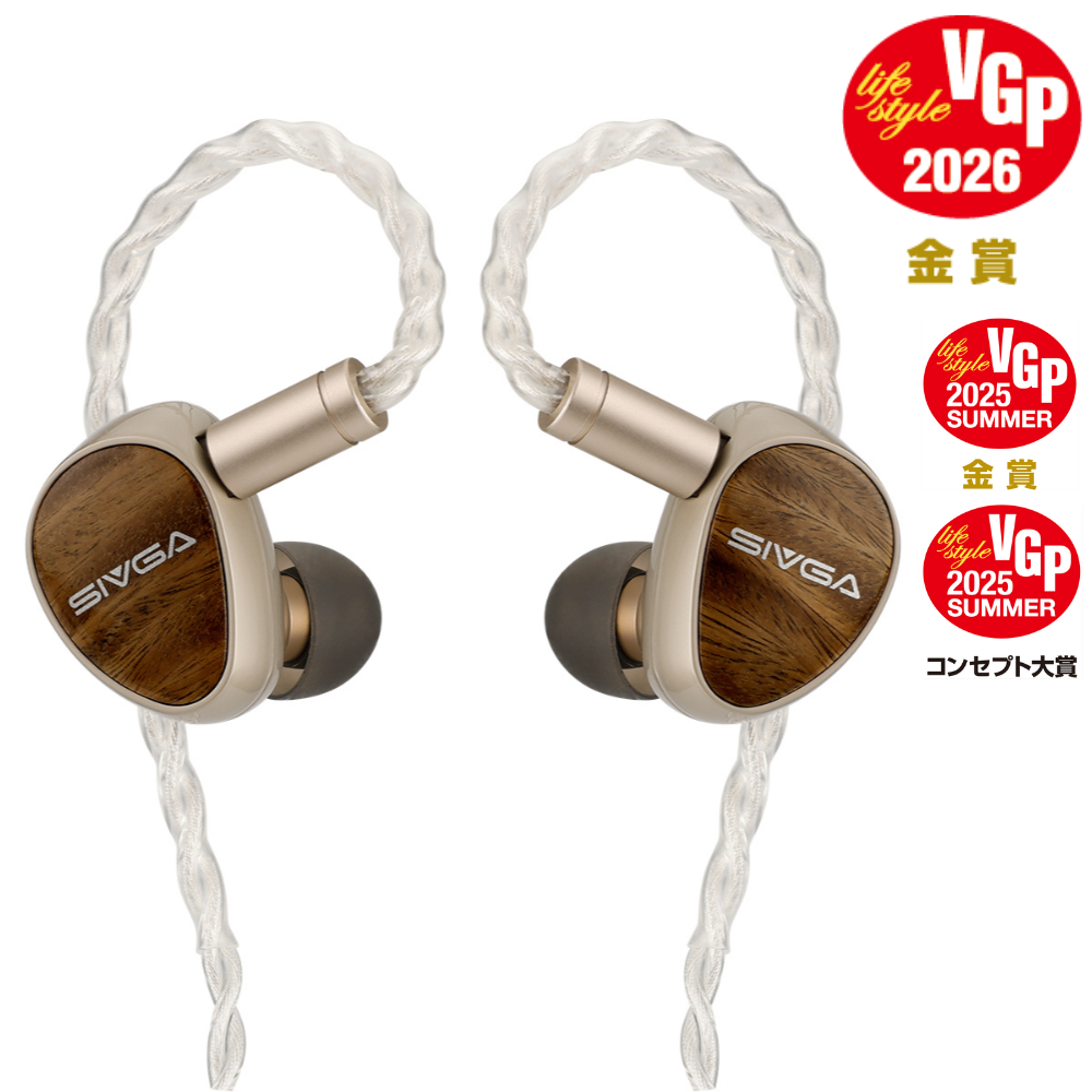 SIVGA Que UTG 鵲 IEM VGP2025 金賞 コンセプト大賞 インイヤー