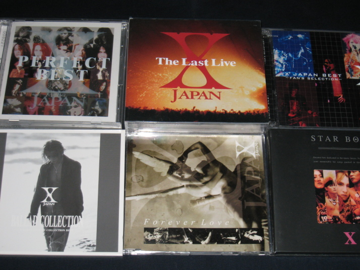 X JAPAN ディスコグラフィー