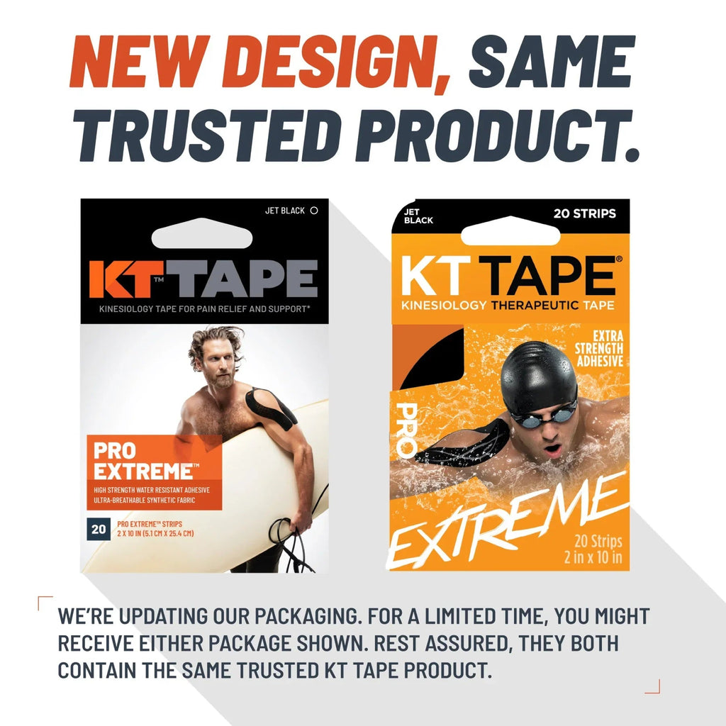 KT Tape Pro Extreme - Black (New Packaging) – 2H-STORE