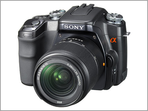 Sony Alpha DSLR-A100, hands-on preview: DPReview | Photography