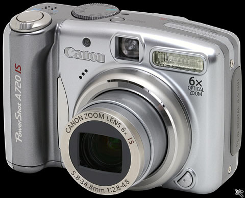 Canon PowerShot A720 IS Concise Review: DPReview | Photography