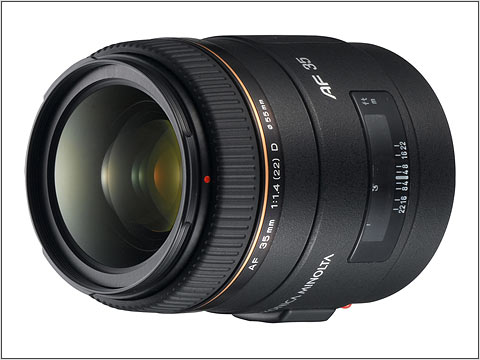 Konica Minolta AF 35 mm F1.4G (D) lens: DPReview | Photography