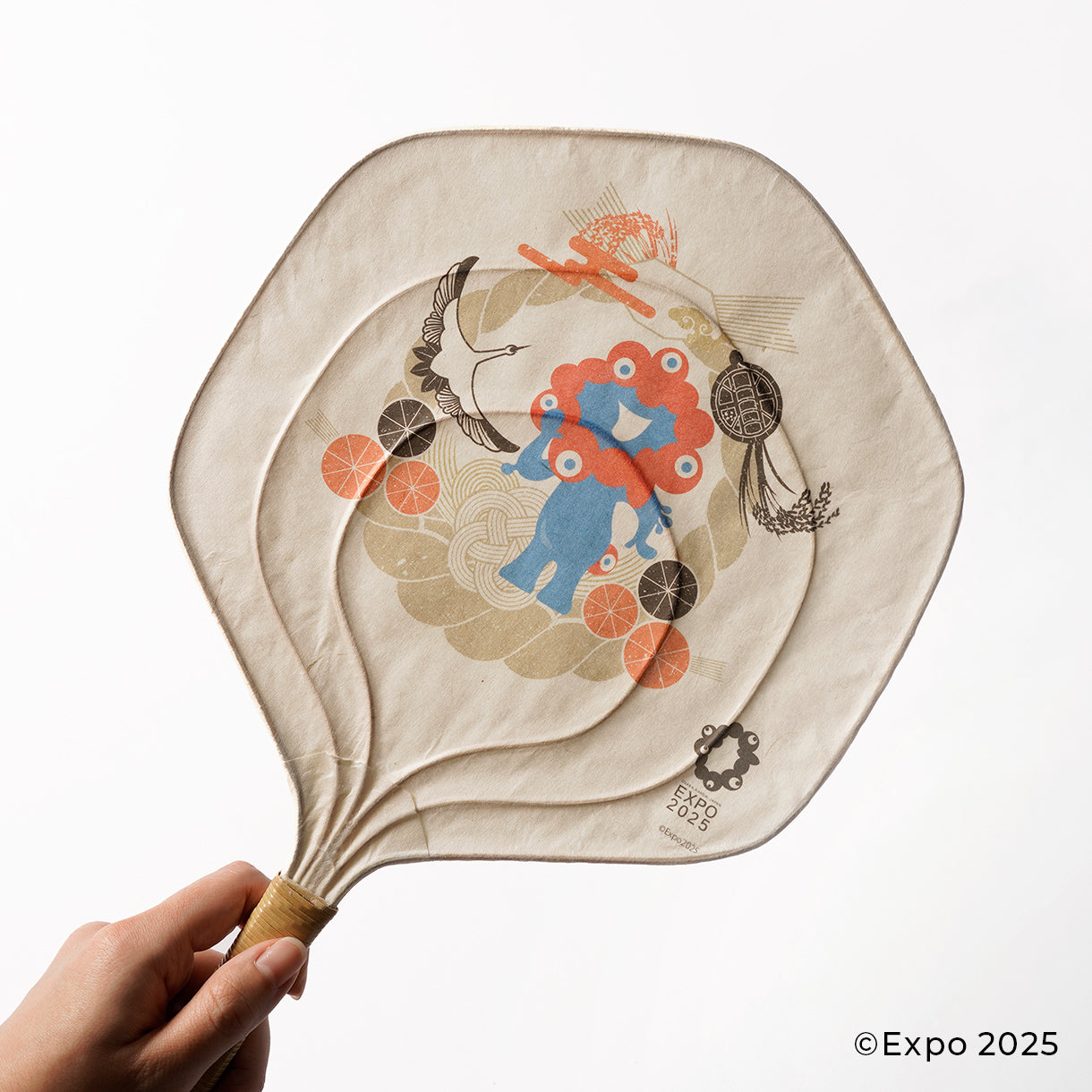 EXPO2025 籐うちわ（しめ縄） – 47 TREASURE